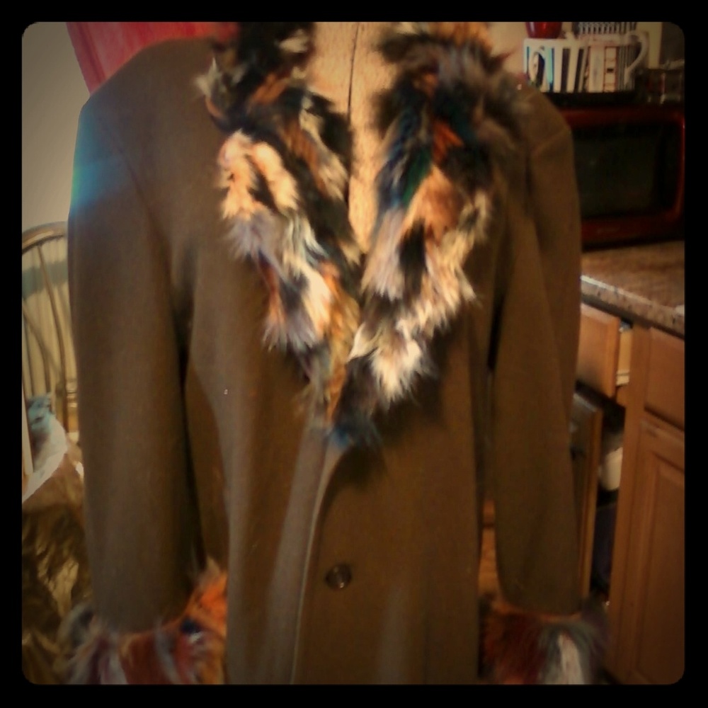 Full Length Cashmere and Fox